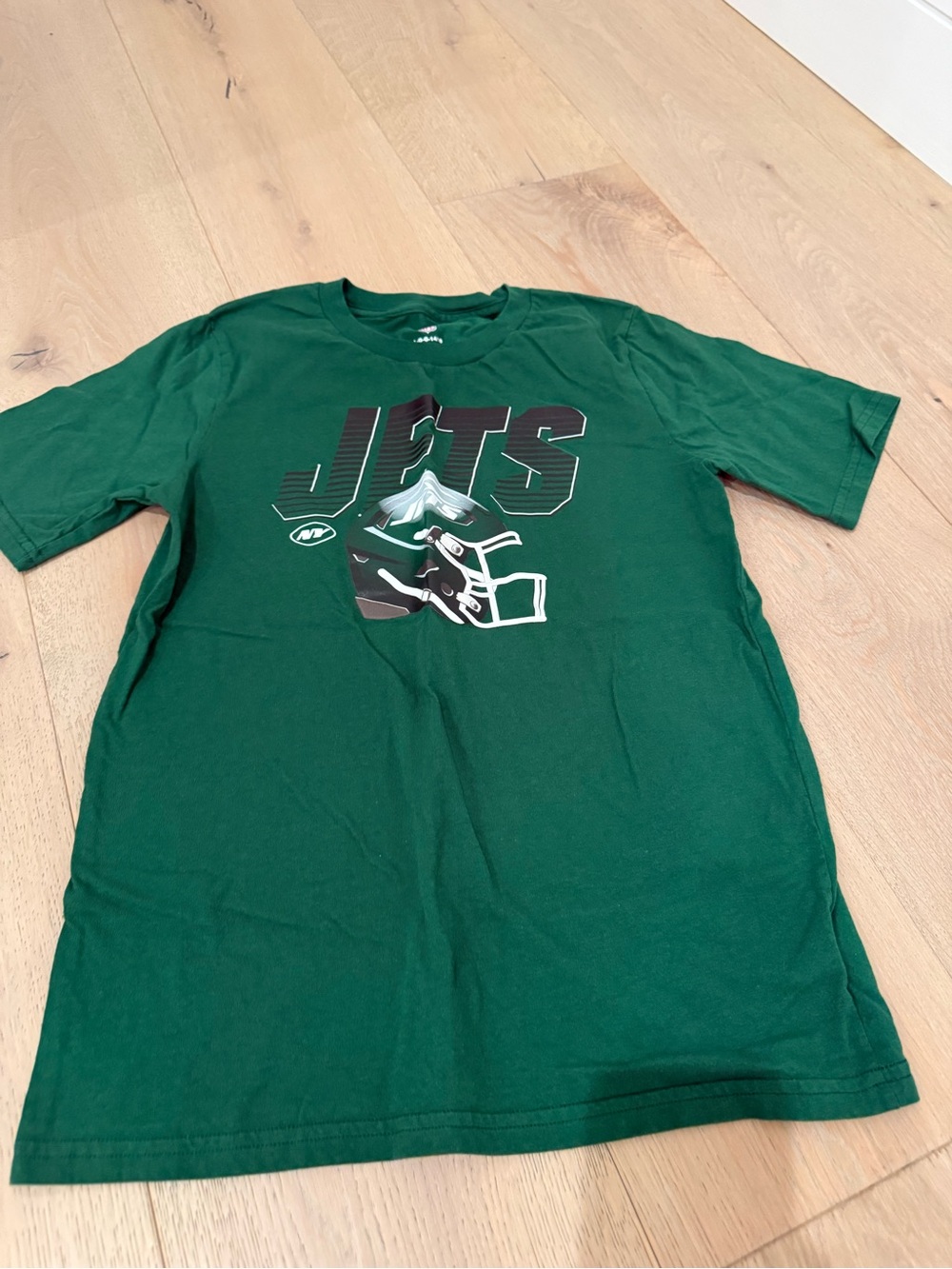 New York Jets Green Graphic Tee kids size large 14-16